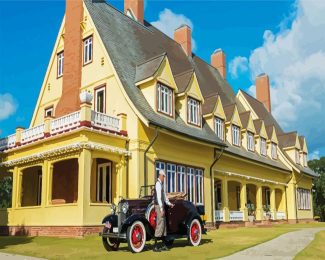 Whalehead Club Currituck diamond painting