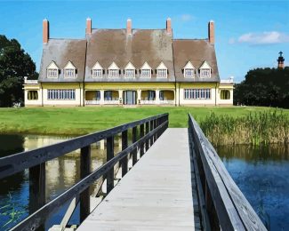 Whalehead Club in Corolla Currituck diamond painting