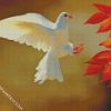 White Dove Bird diamond paintings