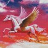 White Pegasus diamond painting