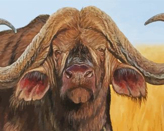 Wild Buffalo diamond painting