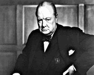 Winston Churchill BAW diamond painting