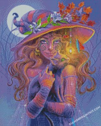 Witchy Woman Art diamond paintings