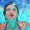 Woman Underwater diamond painting