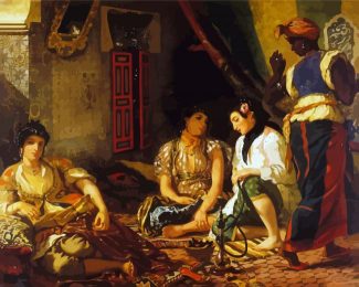 Women Of Algiers Eugène Delacroix diamond painting