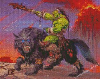 World Of Warcraft Mankrik diamond paintings