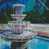 Aesthetic Fountain diamond painting