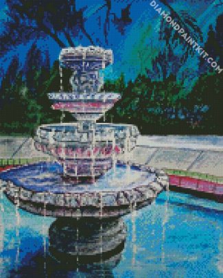 Aesthetic Fountain diamond painting