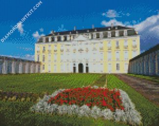 Aesthetic Bruhl Castle Cologne diamond painting