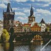 aesthetic Charles Bridge Czech diamond paintings