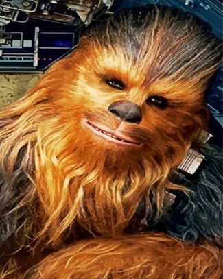 Aesthetic Chewbacca diamond painting