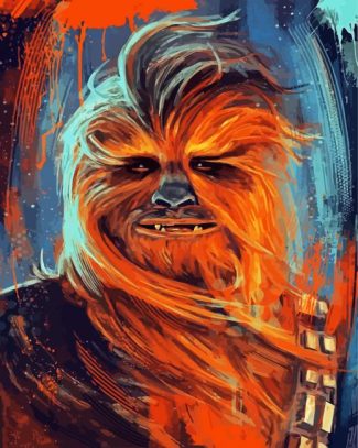 Aesthetic Chewbacca Star Wars 2 diamond painting