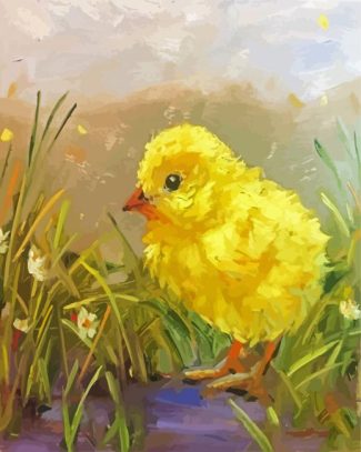 Aesthetic Chick Bird diamond painting