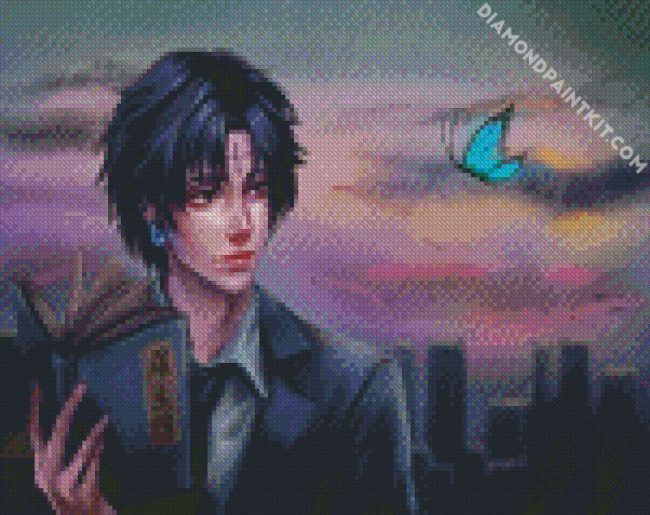 Aesthetic Chrollo Lucilfer Anime diamond painting