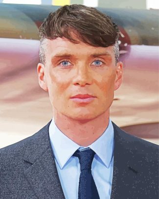 Aesthetic Cillian Murphy diamond painting