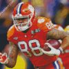 Aesthetic Clemson Tigers Football Players diamond paintings