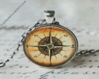 Aesthetic Compass diamond painting