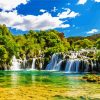 Aesthetic Croatia Krka National Park diamond painting