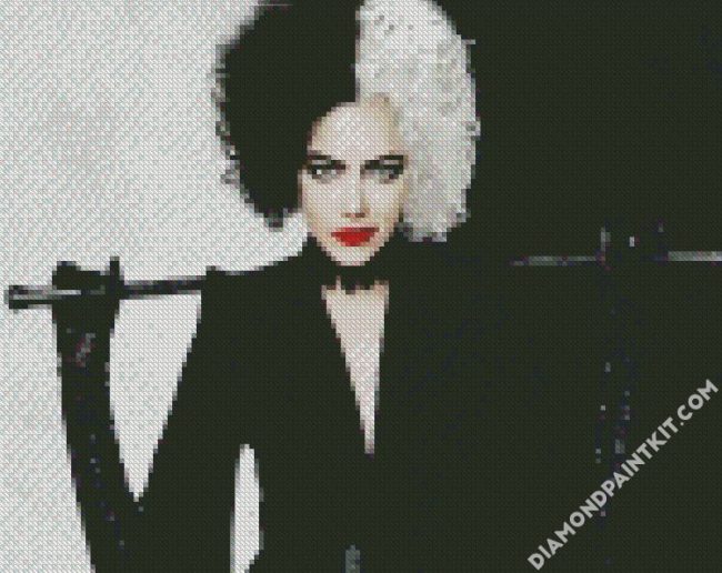 Aesthetic Cruella diamond painting