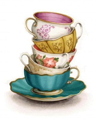 aesthetic Cups diamond painting