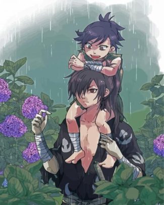 Aesthetic Dororo Anime diamond painting