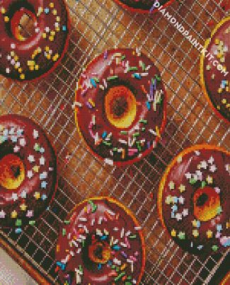 Aesthetic Donuts diamond painting