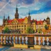 Aesthetic Dresden Castle diamond painting