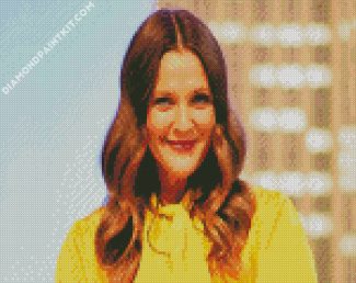 Aesthetic Drew Barrymore diamond painting