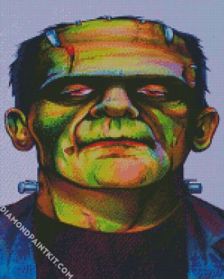 Aesthetic Frankenstein diamond painting