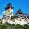 aesthetic Karlštejn Castle diamond painting