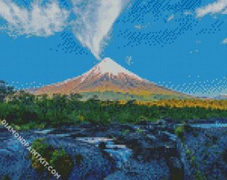 Aesthetic Osorno Chile diamond painting