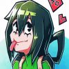 Aesthetic Tsuyu Asui Froppy diamond painting