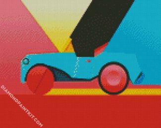 Aesthetic Car Art diamond painting