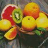 Aesthetic Citrus Fruits Lemon diamond painting