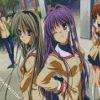 Aesthetic Clannad Anime diamond painting