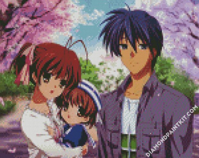 Aesthetic Clannad diamond painting