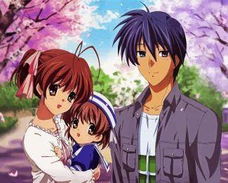 Aesthetic Clannad diamond painting