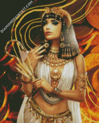 Aesthetic Cleopatra Queen diamond painting