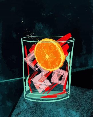 Aesthetic Cool Drink diamond painting