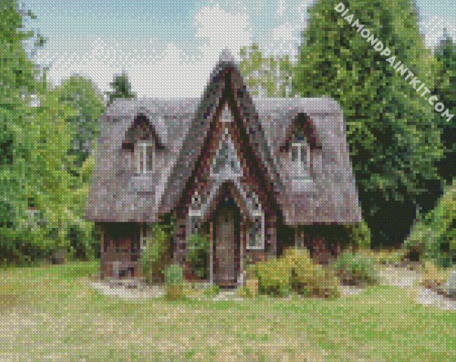 Aesthetic Cottage House diamond painting