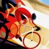 aesthetic cyclists diamond painting