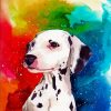 aesthetic dalmatian diamond painting