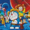 Aesthetic Doraemon diamond painting