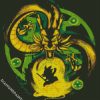 aesthetic dragon ball z shenron diamond paintings