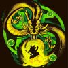 aesthetic dragon ball z shenron diamond painting