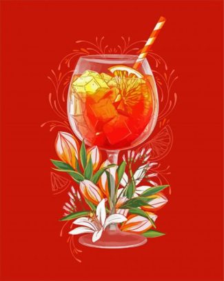 Aesthetic Drink diamond painting