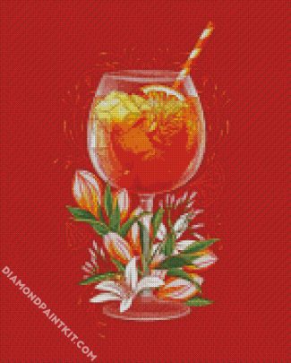 Aesthetic Drink diamond painting