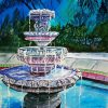 Aesthetic Fountain diamond painting