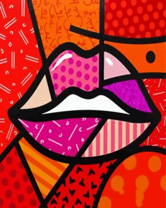 Aesthetic Lips diamond painting