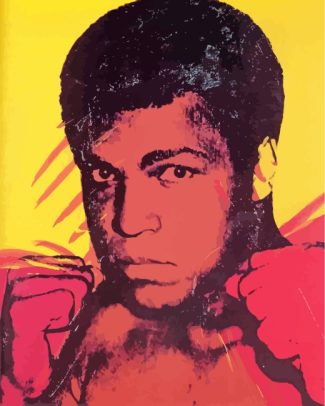 andy warhol muhammad ali diamond painting